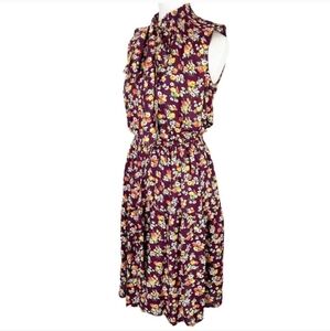 Polo Ralph Lauren Silk Floral Dress Size Small